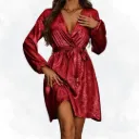 Mettalic Top - Red/Black